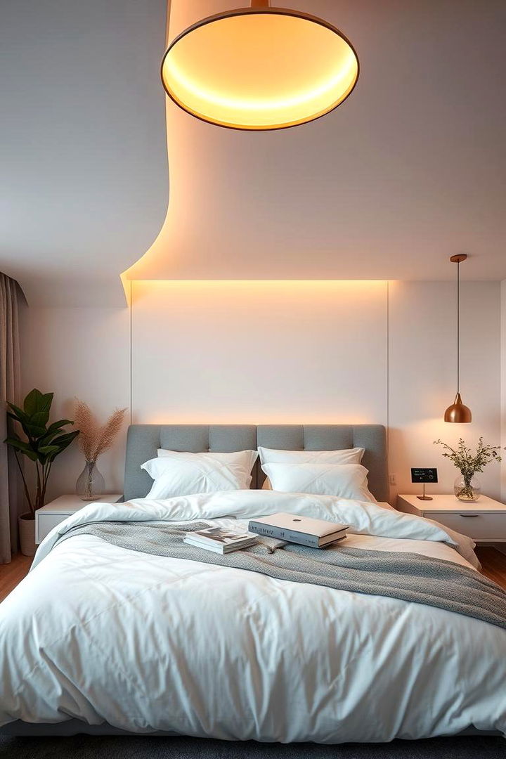 Practical Rose Gold Lighting Innovations - 22 Rose Gold Bedroom Ideas