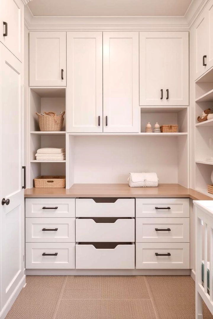 Practical Storage Solutions - 22 Twin Nursery Ideas