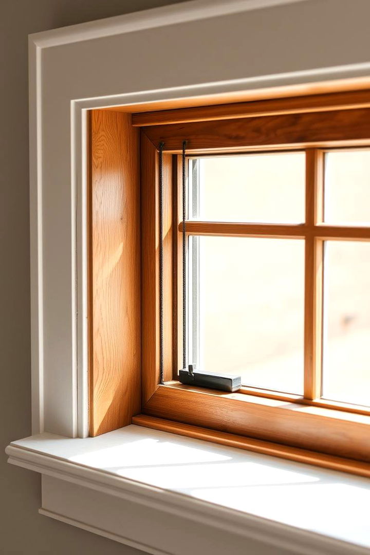 Practical and Aesthetic Trim - 22 Farmhouse Interior Window Trim Ideas