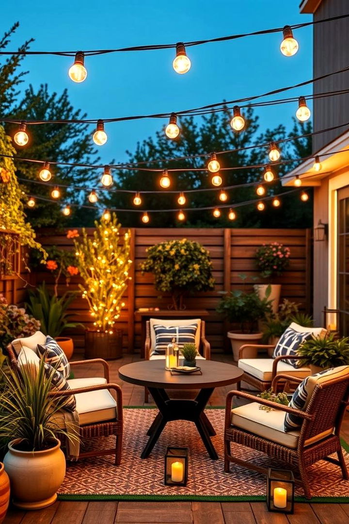 Practical and Versatile Arrangements - 22 Patio String Light Ideas