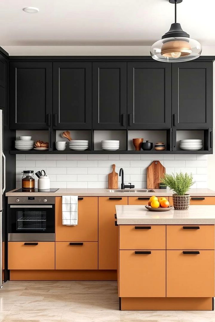 Practical yet Stylish Layouts - 22 kitchens with beautiful black cabinets