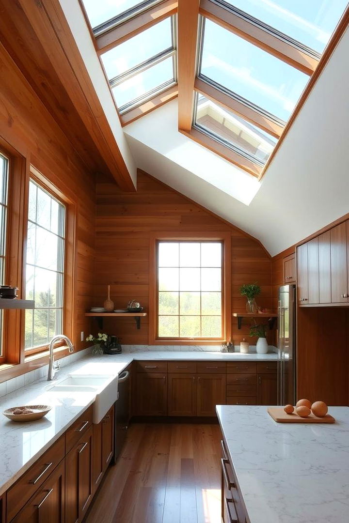 Prairie Inspired Windows and Skylights - 22 Southwestern Kitchen Ideas