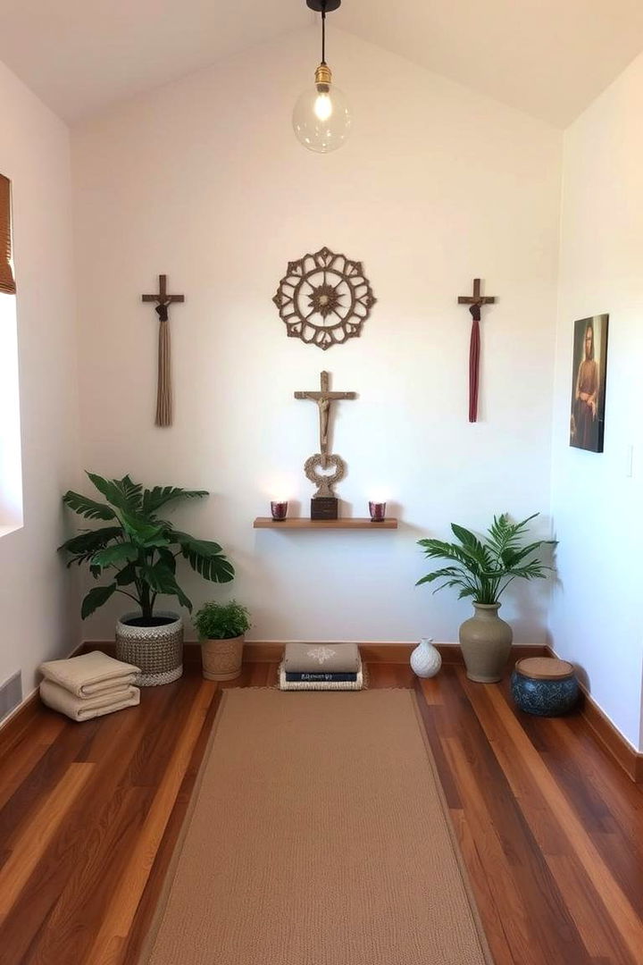 Prayer and Meditation Fusion Area - 22 meditation room ideas