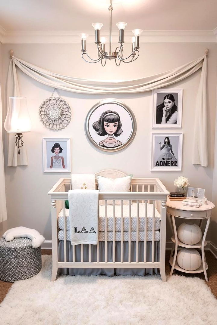 Princess Leia Vogue Nursery - 22 Star Wars Nursery Ideas