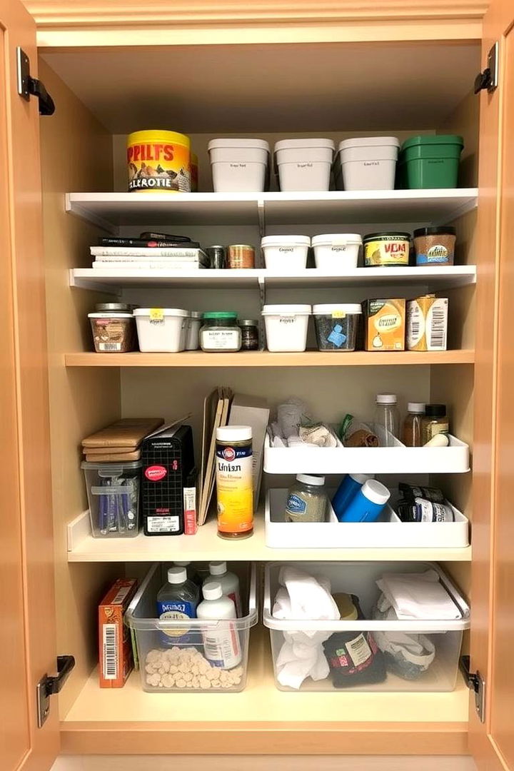 Prioritize Accessibility - 22 Bathroom Cabinet Organization Ideas