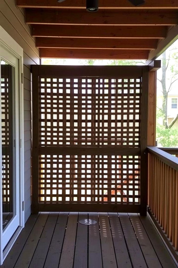 Privacy Lattice Screen - 22 Deck Lattice Ideas