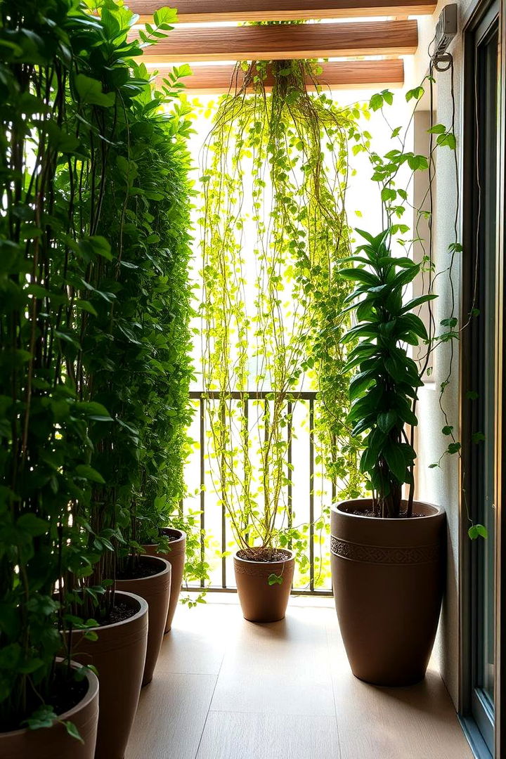 Privacy with Green Screens - 22 Balcony Ideas