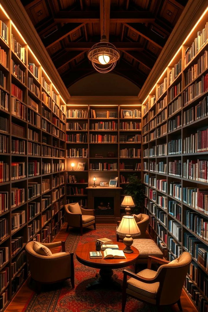 Private Library and Study Sanctuary - 22 Luxury Man Cave Ideas