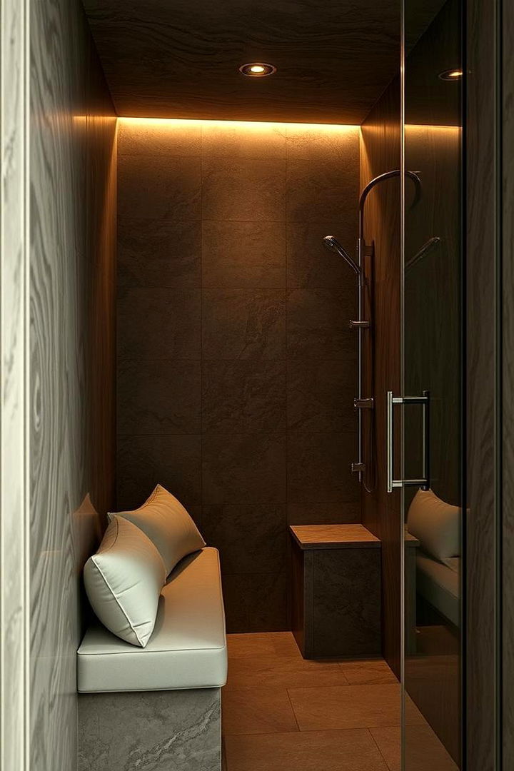 Private Luxury Nook - 22 Luxury Shower Ideas