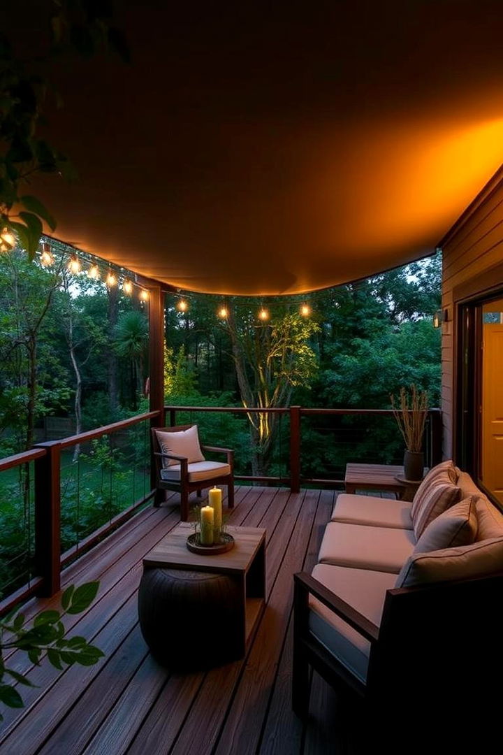 Private Retreat Secluded Deck - 22 Large Deck Ideas
