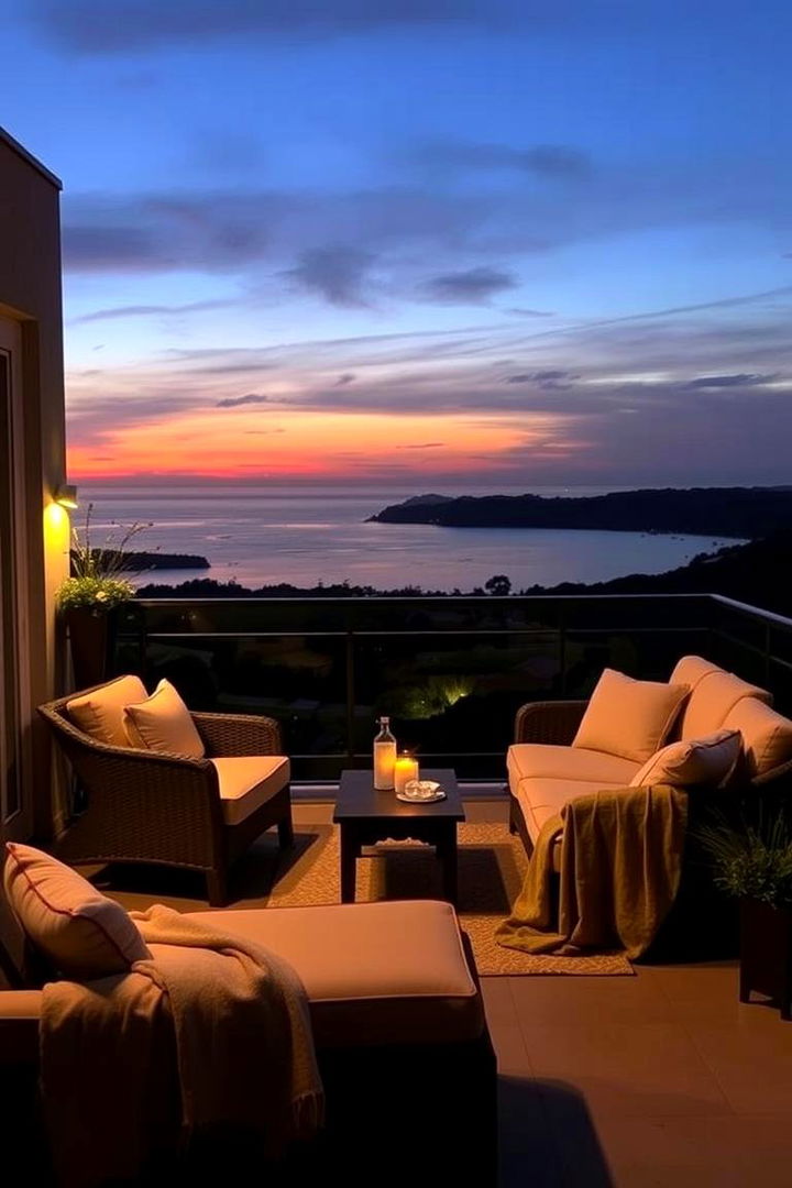 Private Sunset Viewer - 22 Bedroom Balcony Ideas