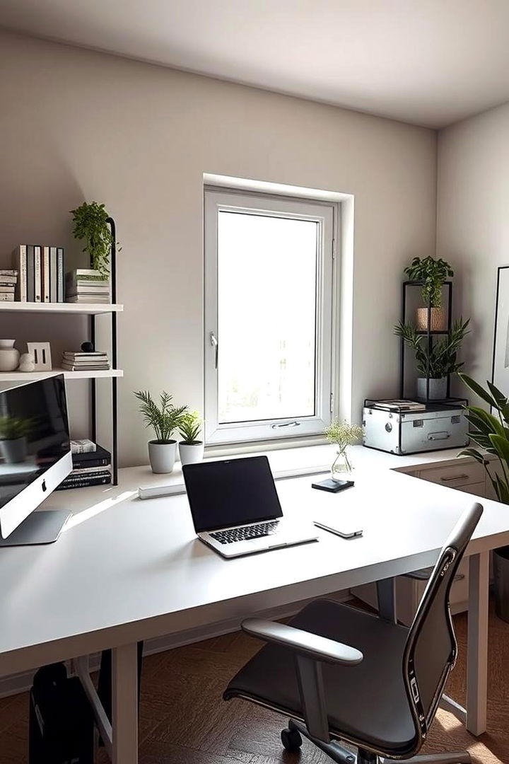 Productivity Boosting Environment - 22 Desk in Front of Window Ideas