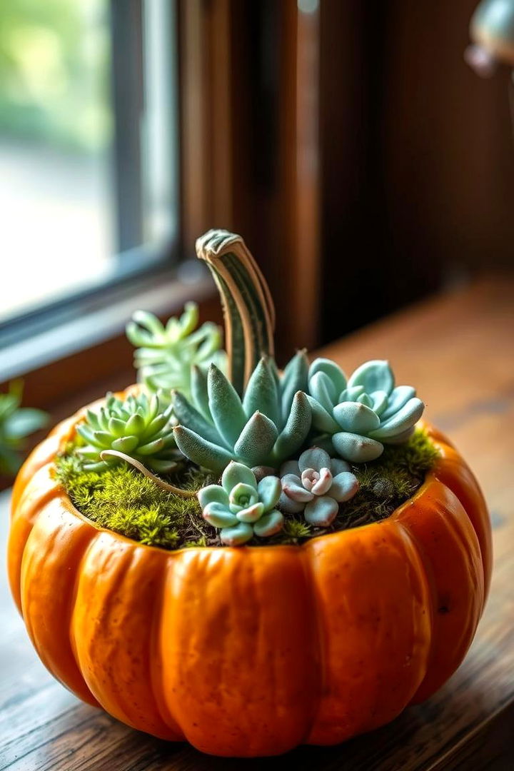 Pumpkin Terrariums - 22 Pumpkin Decor Ideas