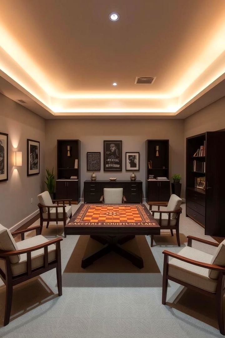 Puzzle and Strategy Room - 22 Game Room Ideas