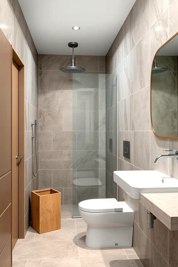 Quality Materials for Durability - 22 Hallway Bathroom Ideas