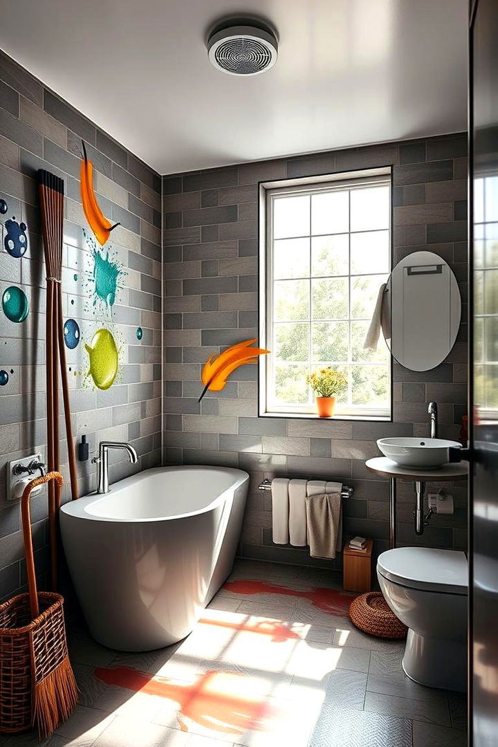 Quidditch Inspired Design Elements - 22 Harry Potter Bathroom Ideas