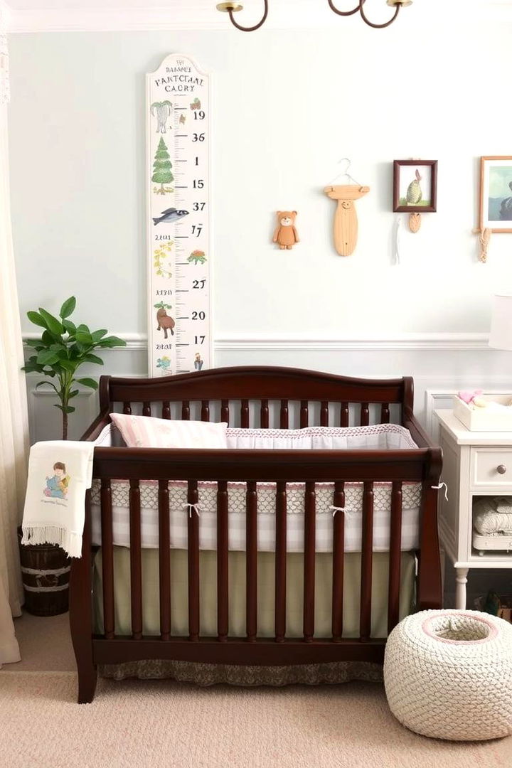 Quintessential Traditional Growth Charts - 22 Vintage Nursery Ideas