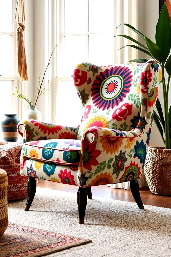 Quirky Accent Chairs - 22 Boho Decor Ideas