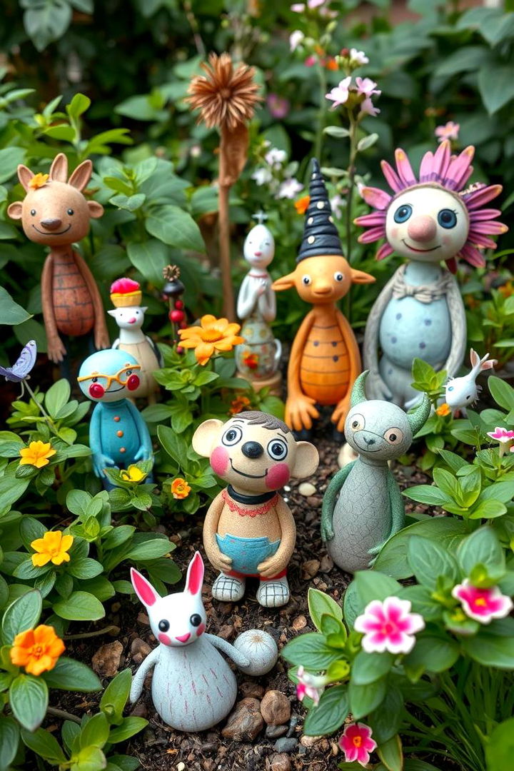 Quirky Garden Sculptures - 22 Boho Garden Ideas