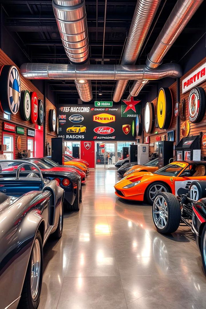 Racing and Car Culture Zone - 22 Man Cave Design Ideas