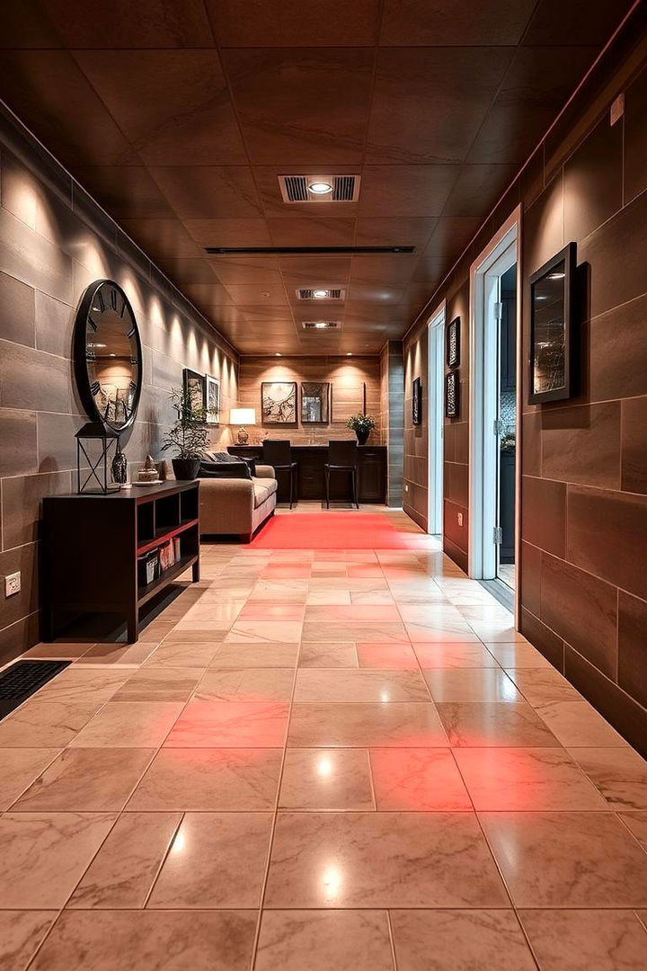 Radiant Heated Flooring - 22 Basement Floor Ideas