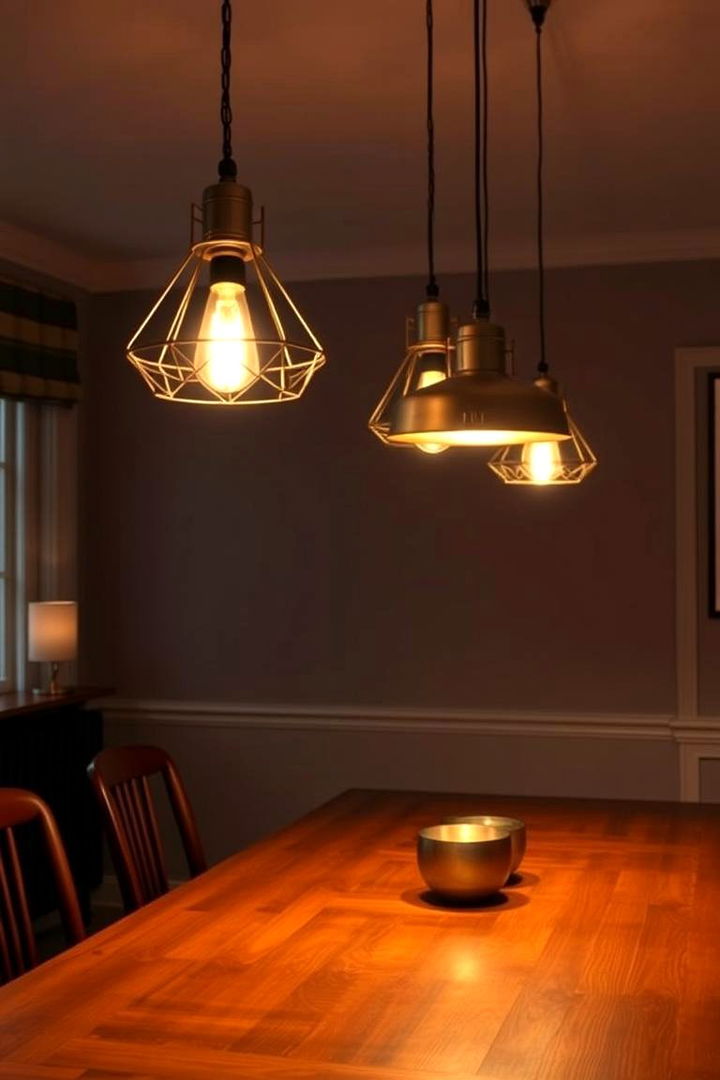 Radiant Retro Lighting - 22 70s Dining Room Design Ideas