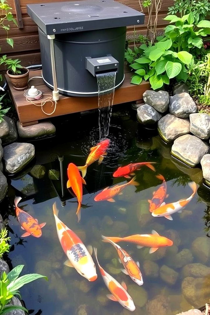 Rain Collector Koi Pond - 22 Koi Pond Ideas