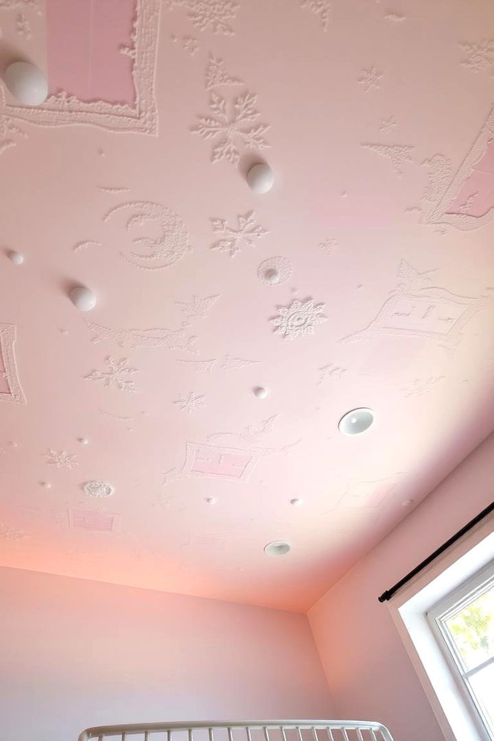 Rainbow Ceiling Murals - 22 Rainbow Nursery Ideas