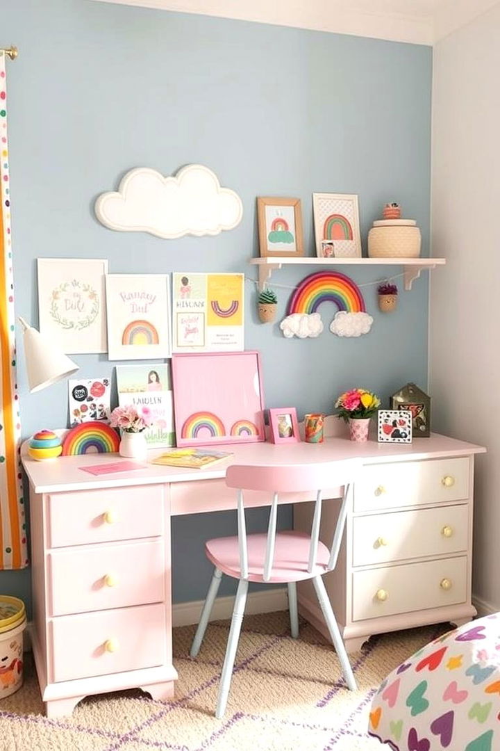 Rainbow Themed DIY Projects - 22 Rainbow Bedroom Ideas