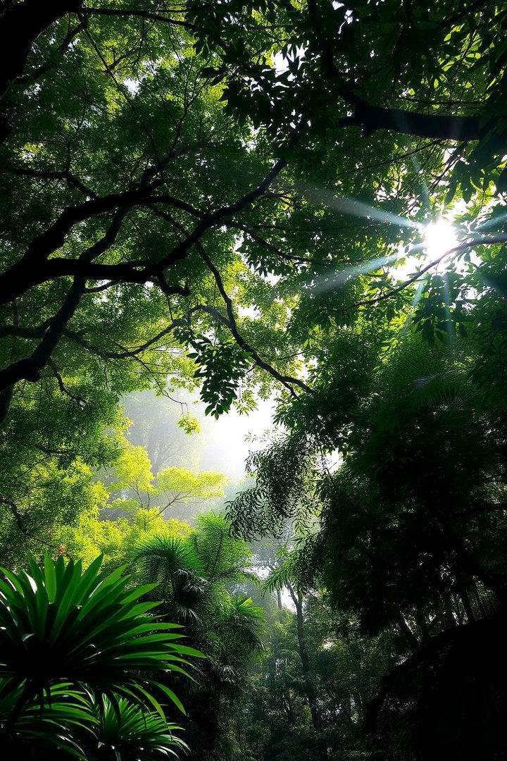Rainforest Canopy Drop Zone - 22 Drop Zone Ideas