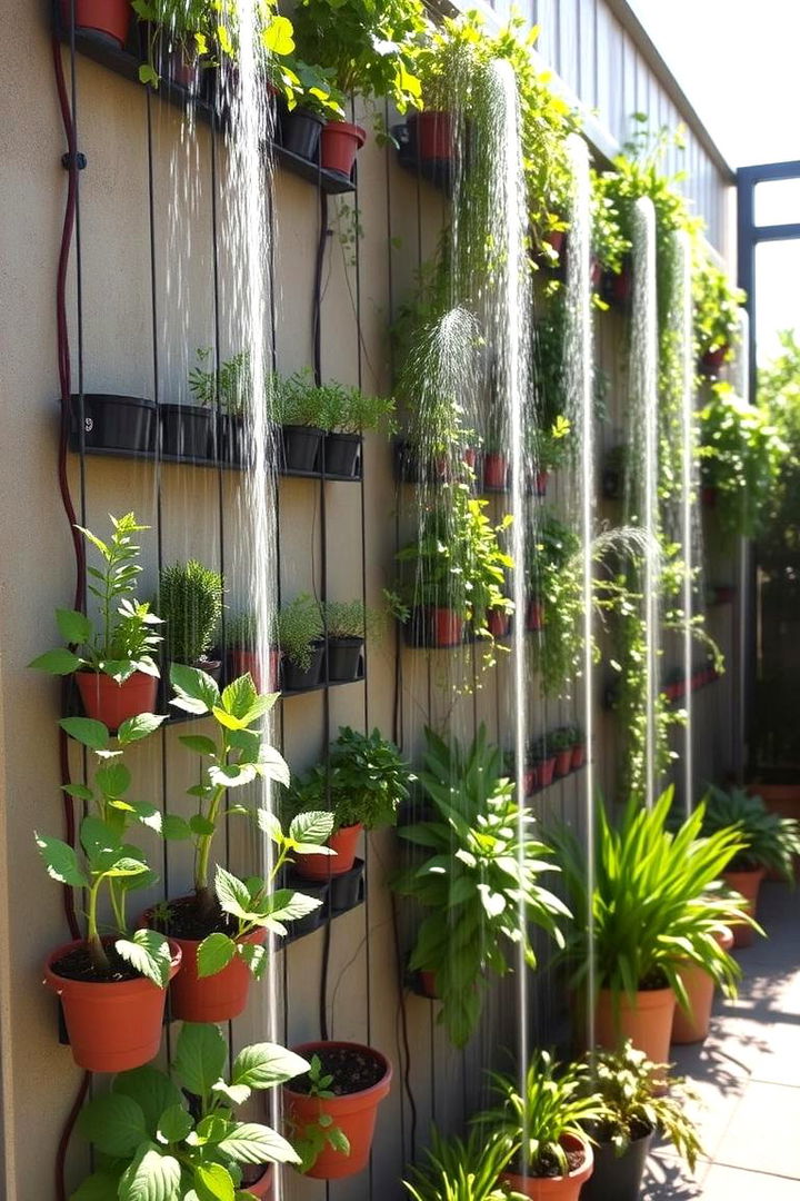 Rainwater Fed Vertical Garden - 22 Vertical Garden Ideas