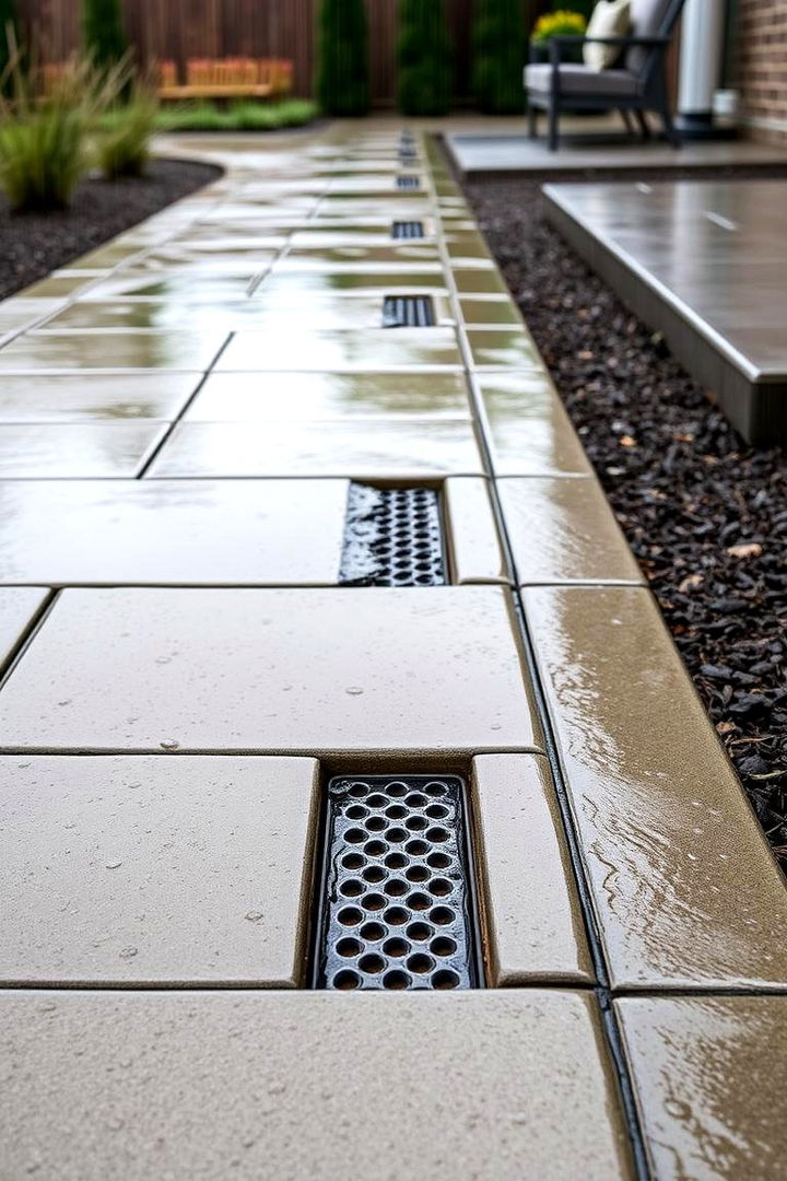 Rainwater Friendly Composite Walkways - 22 Composite Walkway Ideas
