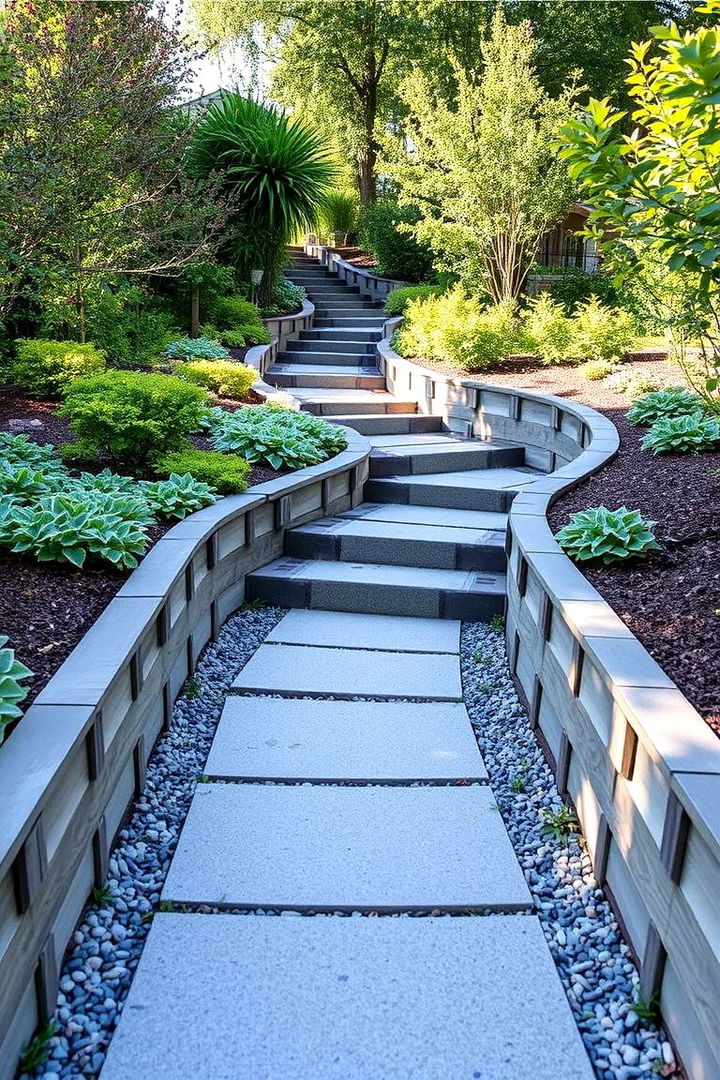 Raised Accessibility Garden Path - 22 Garden Path Ideas