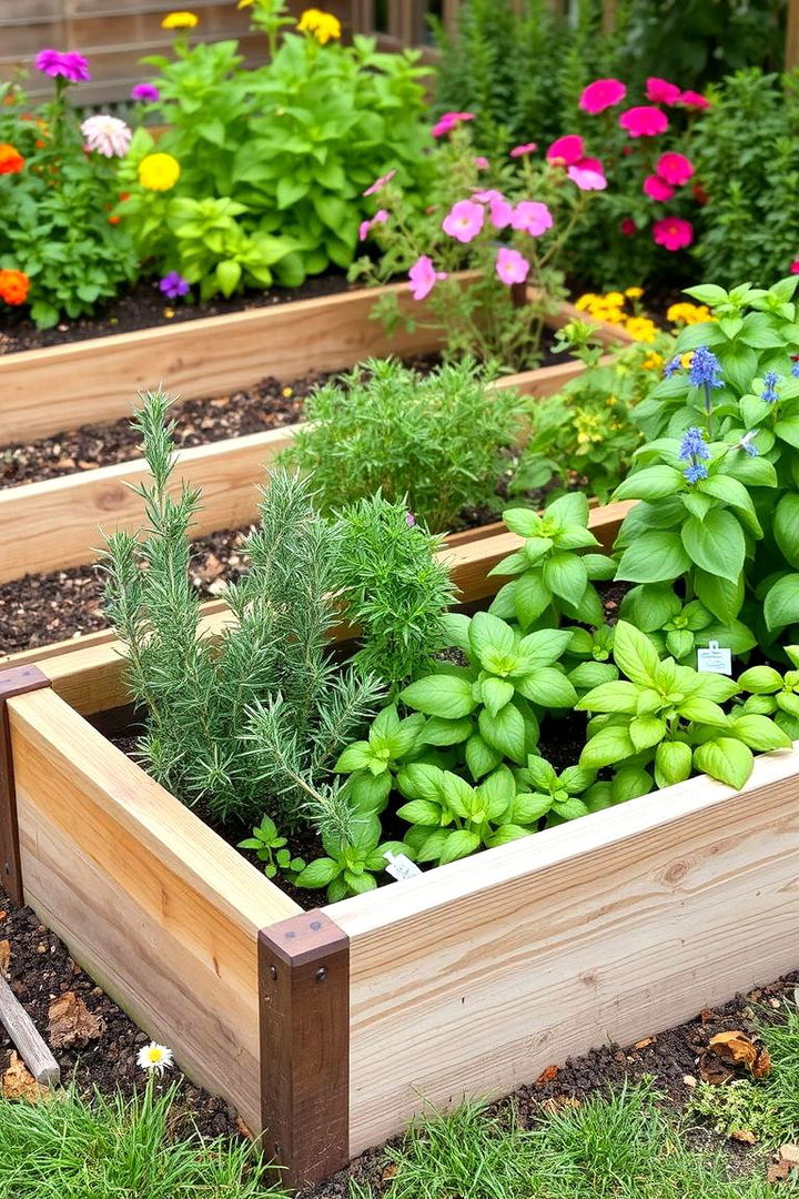 Raised Bed Herb Garden - 22 Herb Garden Ideas