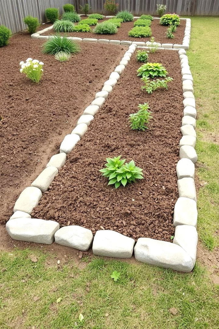 Raised Garden Bed Edging - 22 Garden Edging Ideas