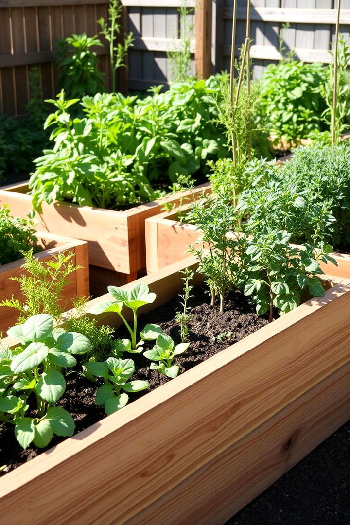 Raised Garden Beds for Vegetables - 22 Cheap Backyard Makeover Ideas