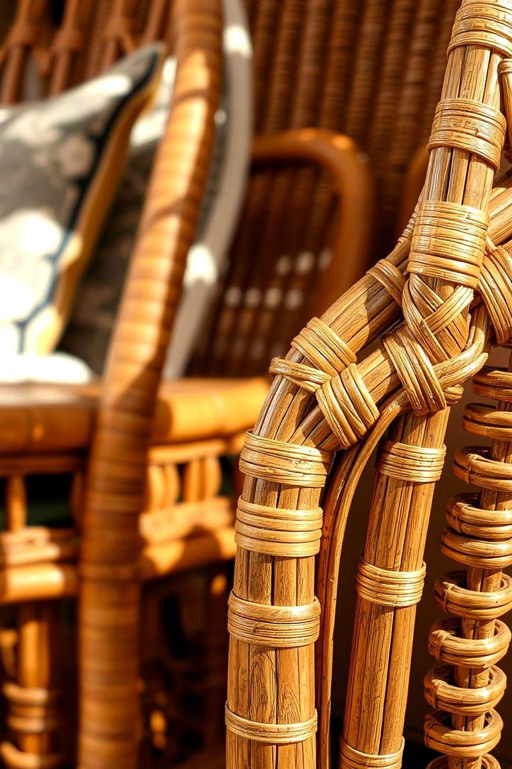 Rattan Artisanal Detailing - 22 rattan bedroom furniture ideas