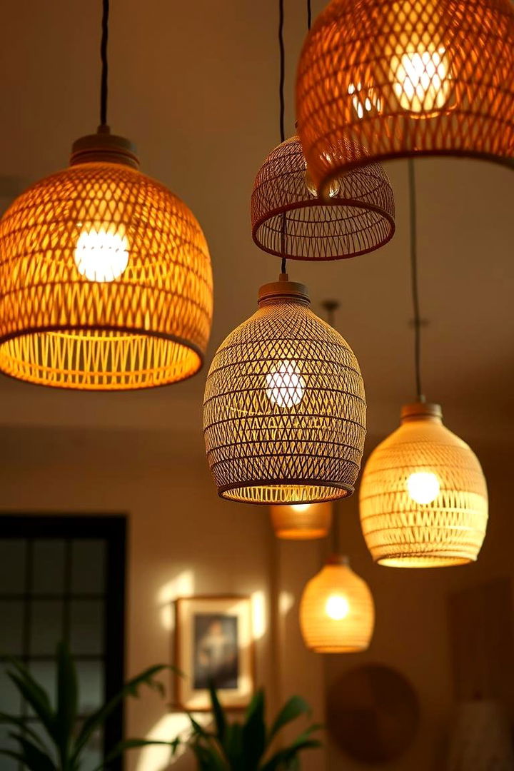 Rattan Lighting Fixtures - 22 rattan bedroom furniture ideas