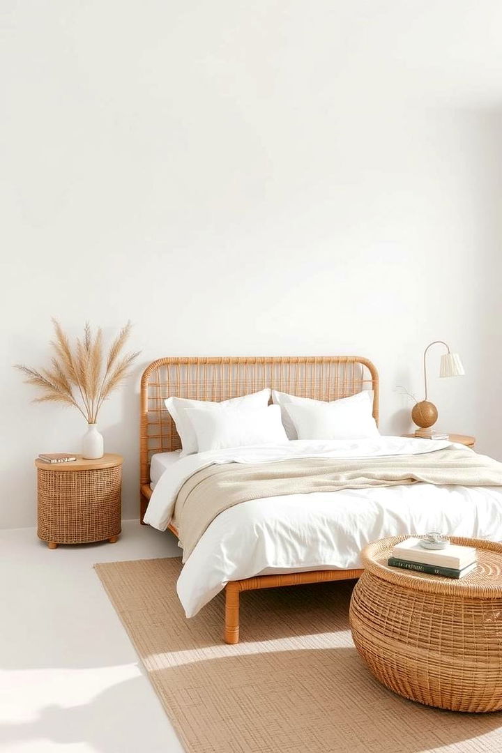 Rattan Minimalist Aesthetic Pieces - 22 rattan bedroom furniture ideas