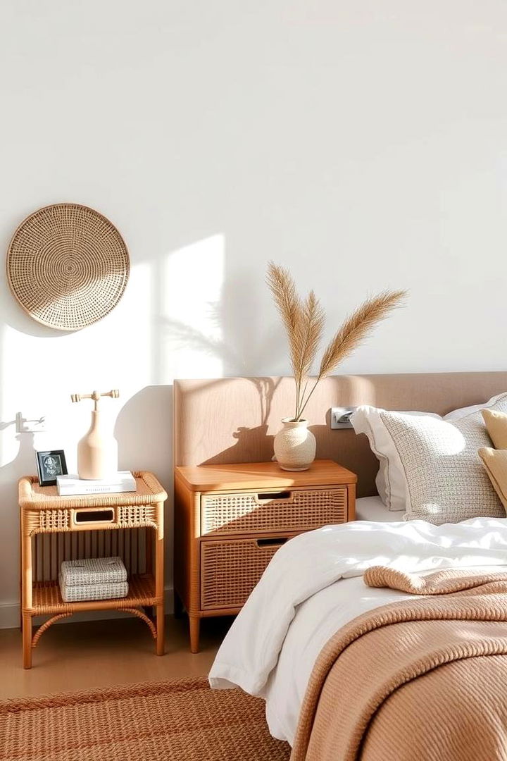 Rattan Nightstands Modern - 22 rattan bedroom furniture ideas