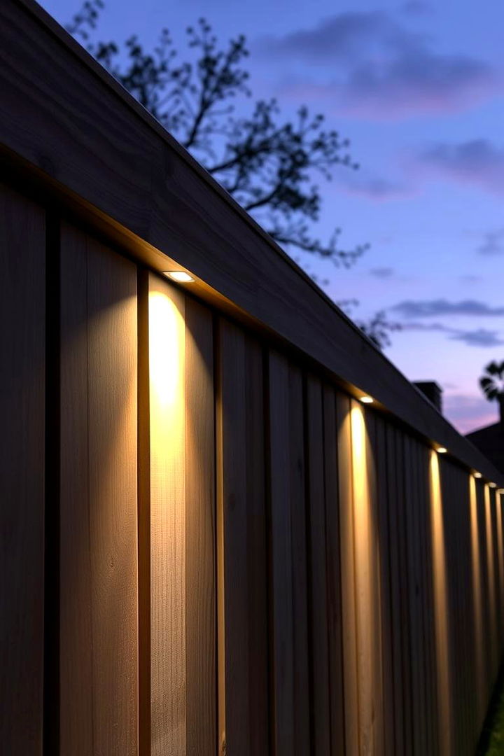 Recessed Fence Lighting - 22 Fence Lighting Ideas