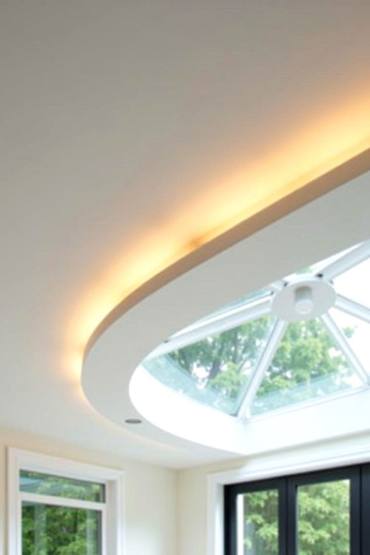 Recessed LED Lighting Solutions - Stunning Sunroom Ceiling Designs to Elevate Your Space