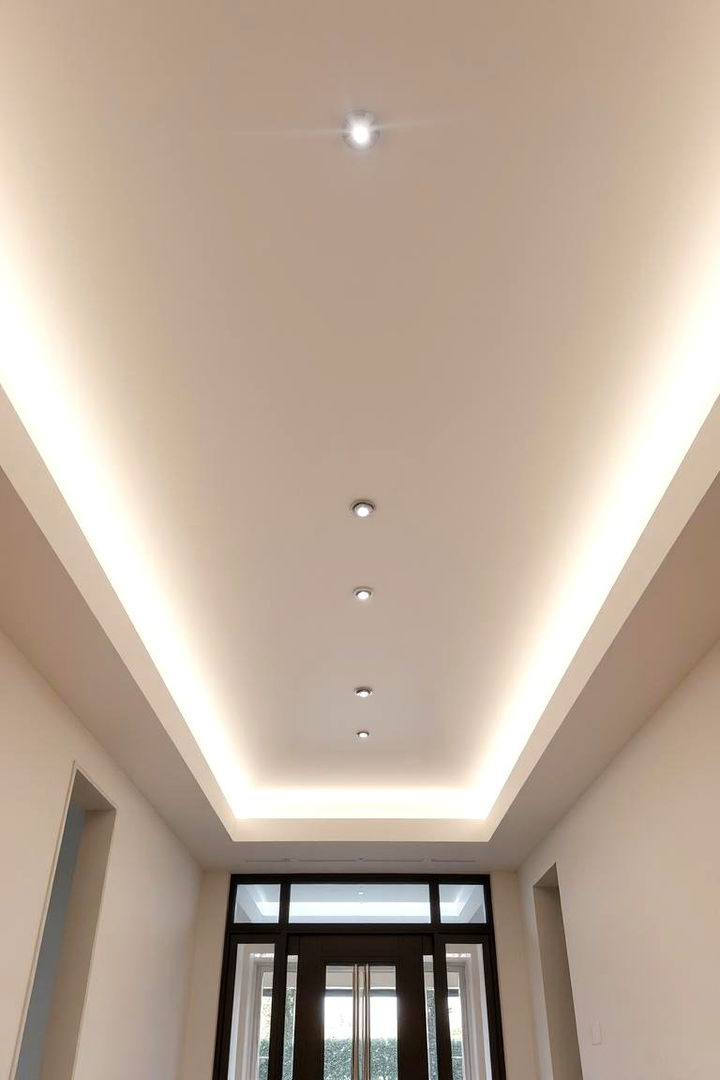 Recessed Lighting for a Minimalist Space - 22 Entryway Lighting Ideas