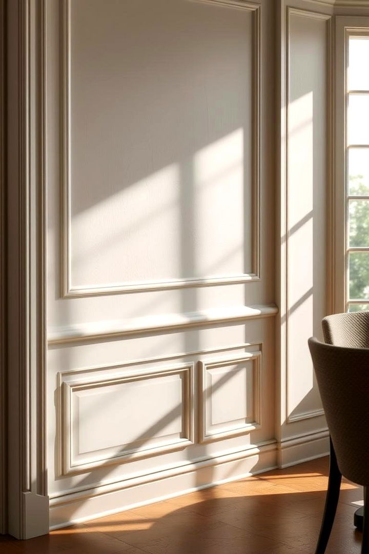 Recessed Panel Texture - 22 Dining Room Wainscoting Ideas
