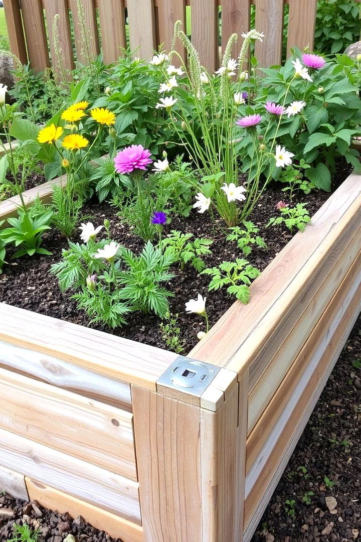 Reclaimed Barn Wood Beds - 22 Inexpensive Raised Garden Bed Ideas