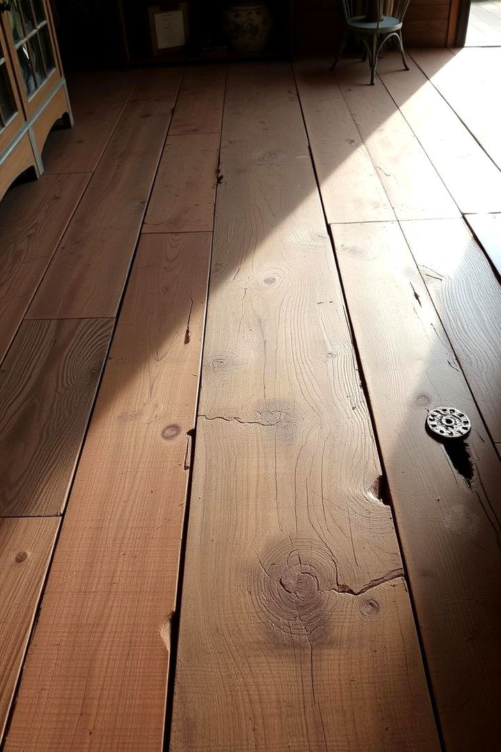 Reclaimed Barn Wood Charm - 22 Living Room Wood Floor Ideas