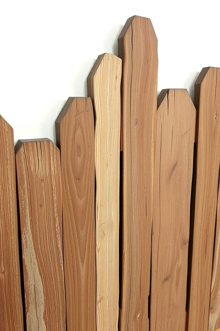Reclaimed Barn Wood Rustic Art Transformations - 22 Fence Art Ideas