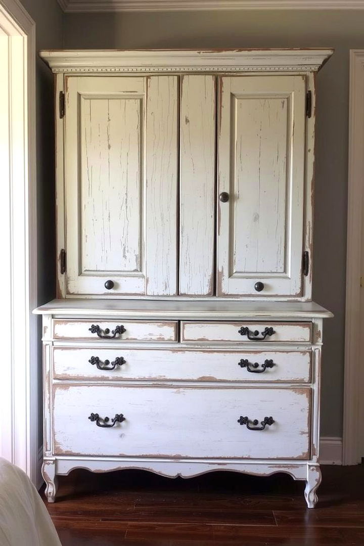 Reclaimed Dresser Storage - 22 Rustic Closet Ideas