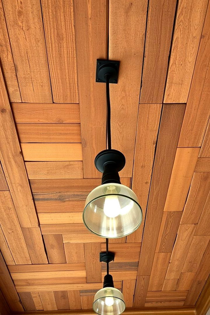 Reclaimed Material Wonders - 22 Cheap Ceiling Ideas