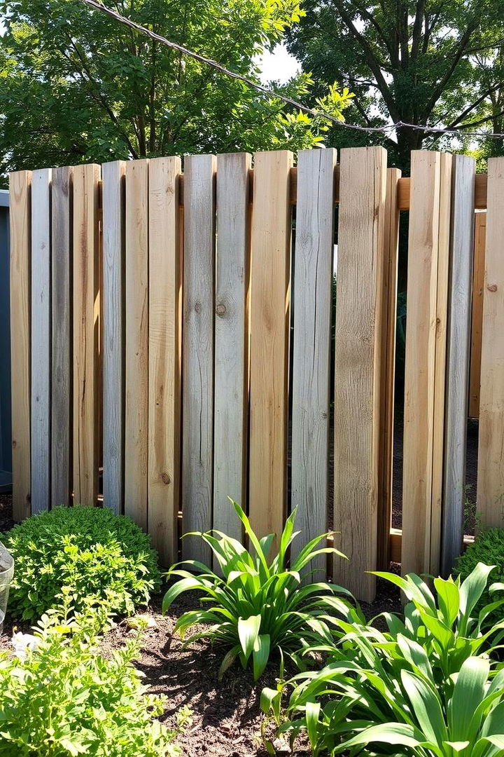 Reclaimed Pallet Dividers for Eco Friendly Chic - 22 Garden Divider Ideas